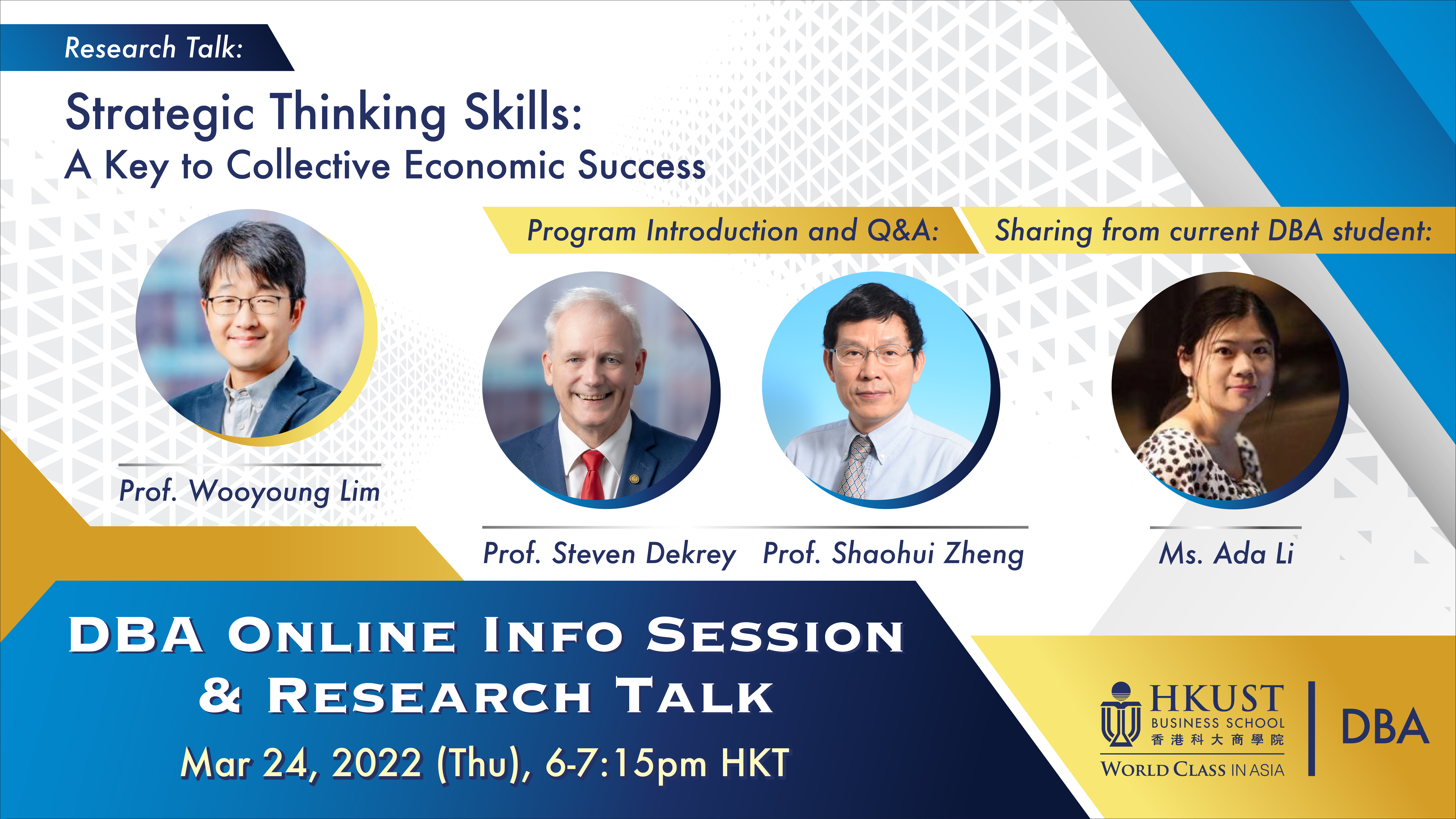 Online Info Session and Research Talk on "Crisis and Creativity" by Prof. Yaping Gong