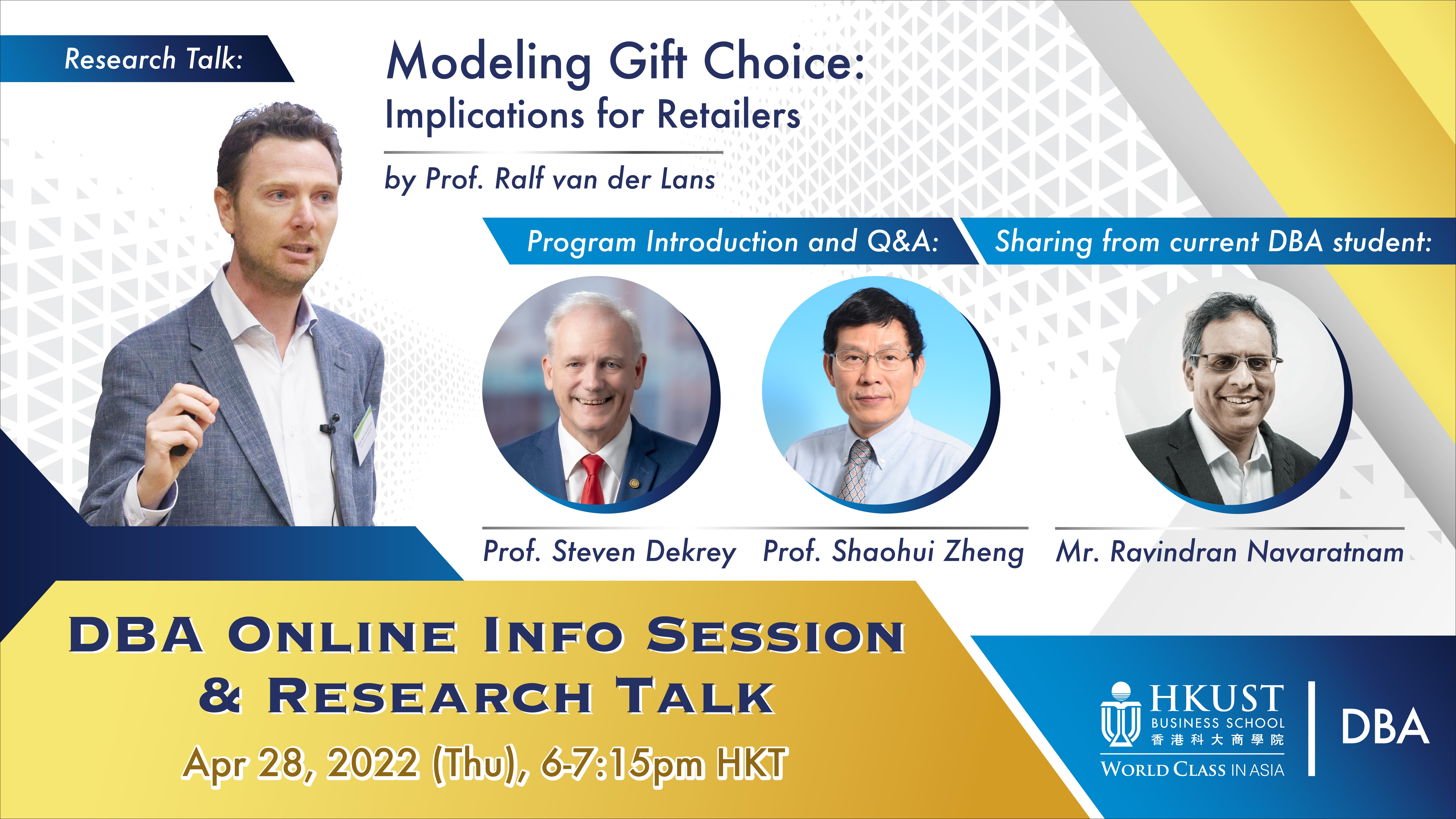 Online Info Session and Research Talk